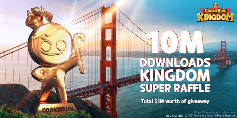 Cookie Run: Kingdom: Get ready to win big at the 10 Million Kingdoms Super Raffle