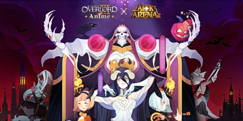 AFK Arena teams up with the anime Overlord to celebrate Halloween