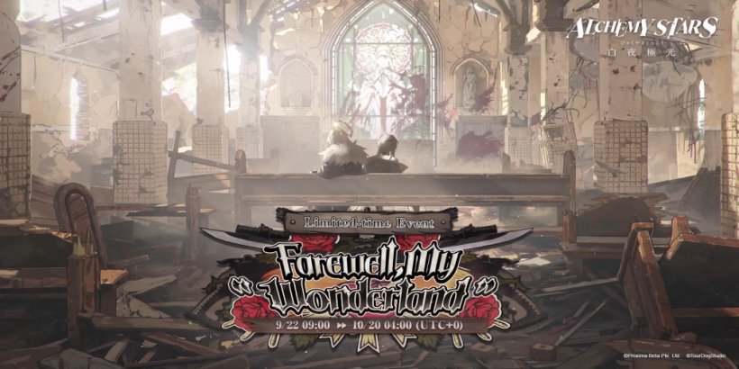Alchemy Star's latest event Farewell, My Wonderland shows players how life blooms in a war-torn battlefield