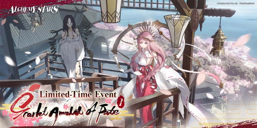 Alchemy Stars adds new in-game events, rewards and a pick-up rate for the gacha during Scarlet Amulet of Fate I event