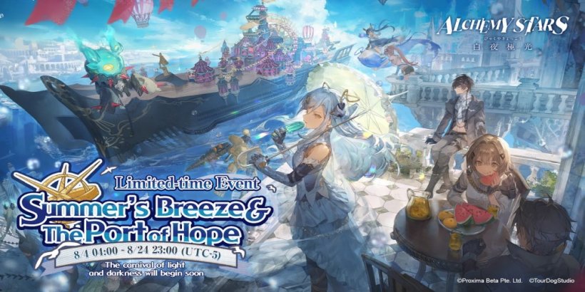 Everything you need to know about Alchemy Stars' Summer's Breeze & The Port of Hope: Tempest in the Harbor event 