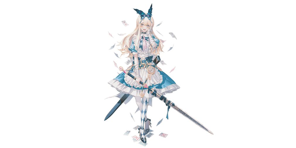 Alice character at the top of Grimlight tier list