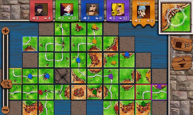 Carcassonne by Exozet Games has been updated for Android and Windows Phone with cross platform multiplayer