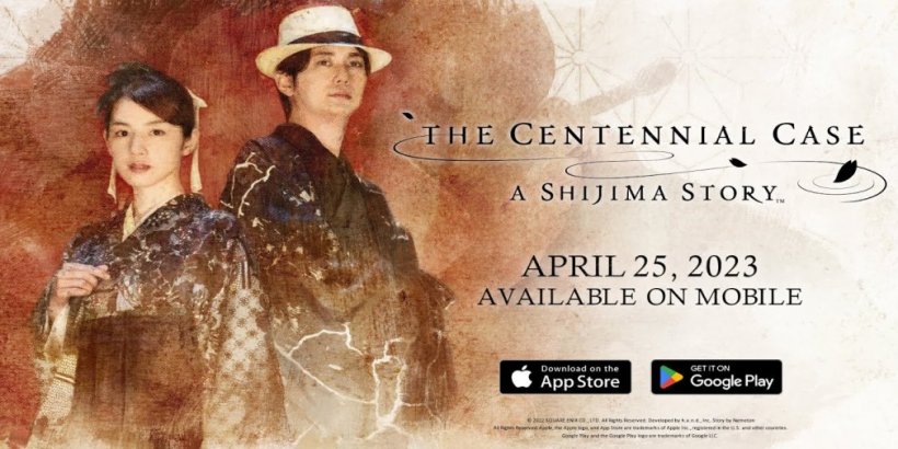 The Centennial Case: A Shijima Story, Square Enix's live-action murder mystery, is out now on Android and iOS