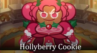 Hollyberry cookie showcase