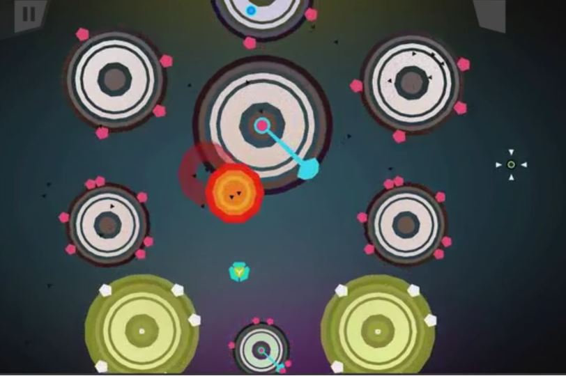 Prepare to chain together explosions by blowing up worlds in musically charged puzzle game Destructamundo