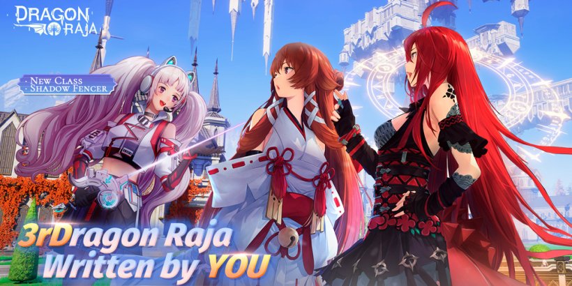 Dragon Raja adds new Shadow Fencer class, cash prizes and more during 3rd-anniversary update