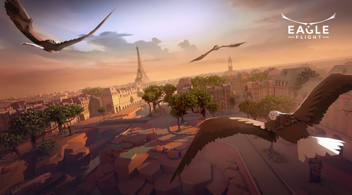 [Update] Feel free as a bird above the skies of Paris in Eagle Flight, out now on Oculus Rift