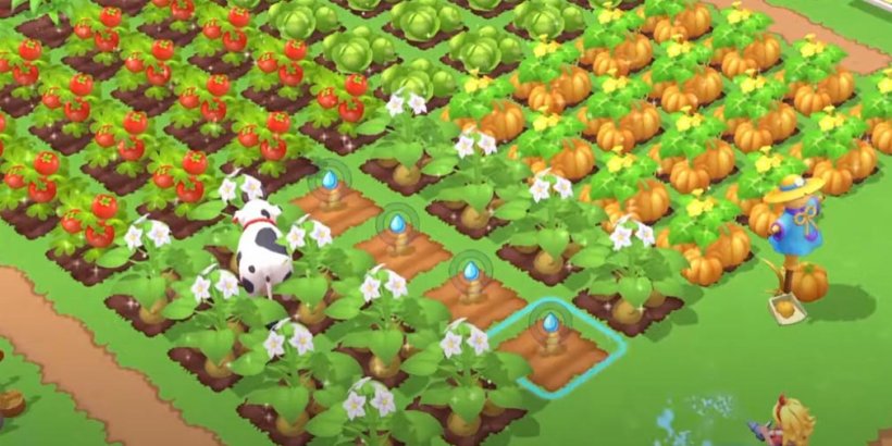 Farmside lets you farm and harvest your way to success while fulfilling townsfolk orders, out now on Apple Arcade