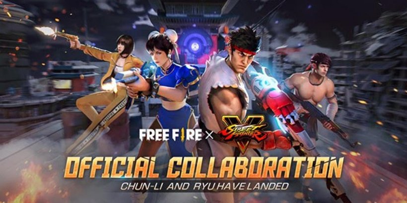 Free Fire's Street Fighter V collaboration is entering its final leg