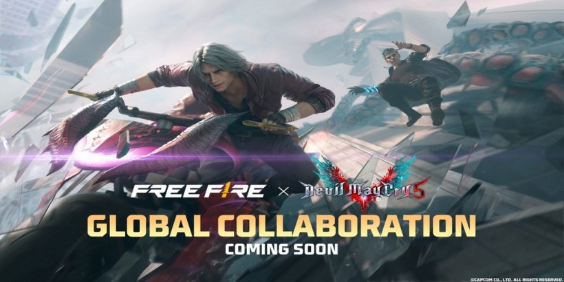 Garena Free Fire announces a soon-to-come collaboration with Capcom's action game Devil May Cry V