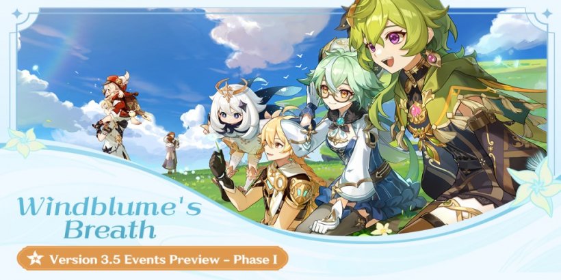 Genshin Impact reveals phase one of events for version 3.5 - Windblume's Breath