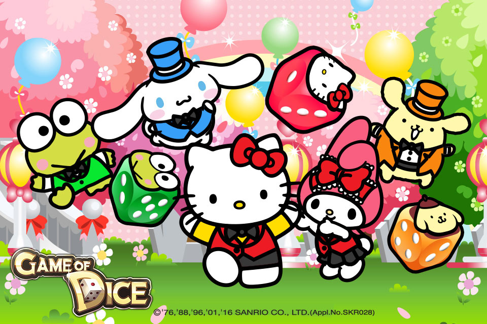 Kawaii fans rejoice: JoyCity releases Game of Dice x Hello Kitty & Friends update