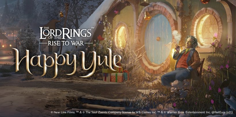 The Lord of the Rings: Rise to War adds five in-game events to celebrate the Yuletide season