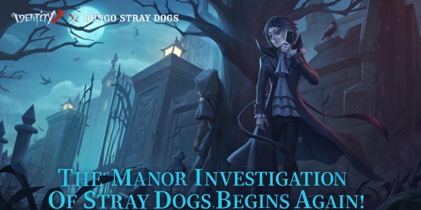 Identity V welcomes new characters into the fray in second Bungo Stray Dogs crossover