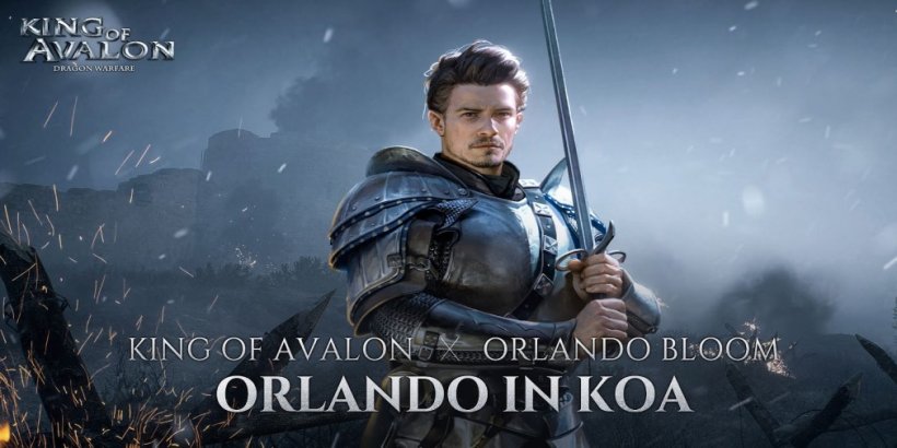 King of Avalon's Frost & Flame update brings Orlando Bloom's character alongside a lot more content