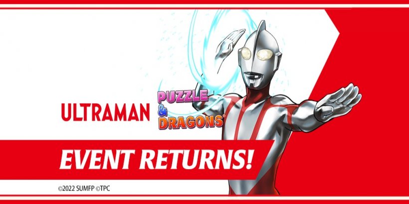 Puzzle & Dragons battles with Kaijus yet again as the Ultraman crossover returns this month