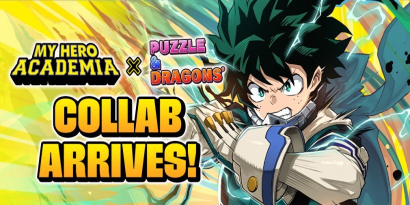 Puzzle & Dragons' collaboration with My Hero Academia is now live