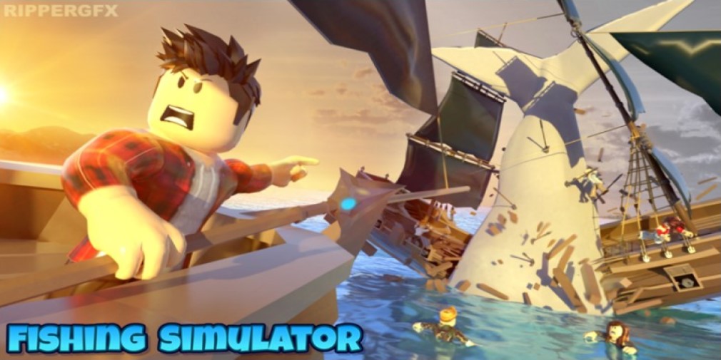 Boat cracked, Roblox game characters fell into the water