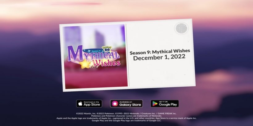 Pokemon Go is launching Season 9: Mythical Wishes on December 1st with the Go Tour 2023 in Hoenn