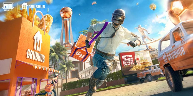 PUBG MOBILE teams up with food delivery service Grubhub for special in-game goodies