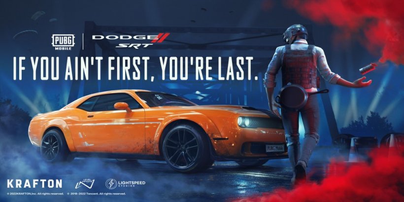 PUBG Mobile partners with yet another automobile manufacturer, introducing the limited edition Dodge SRT
