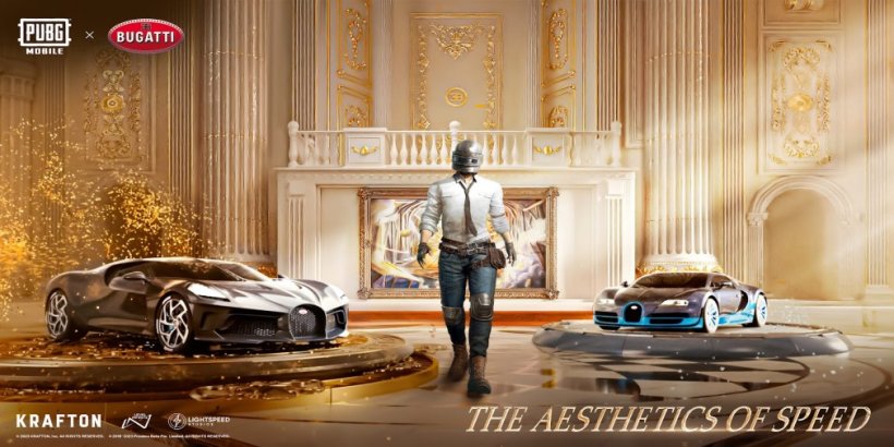 PUBG Mobile's next superfast collaboration is with Bugatti