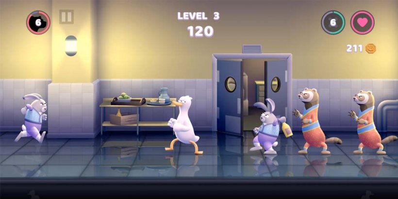 Punch Kick Duck, the action side-scroller where you play as a fighting duck, is out now on Android following iOS launch