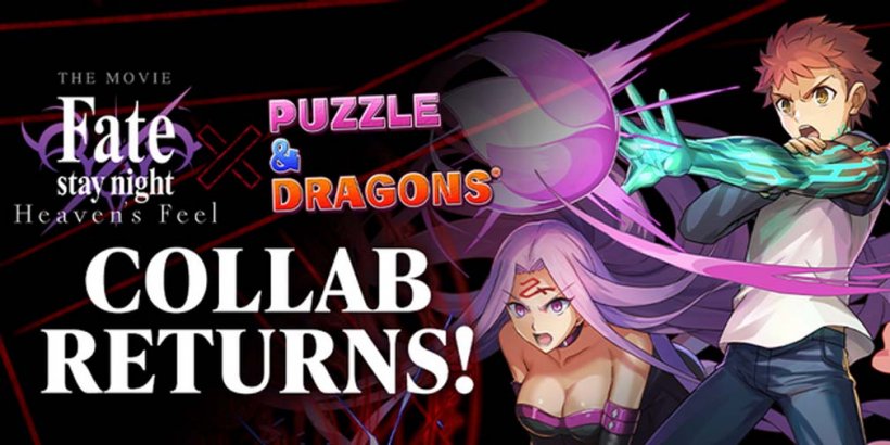 Puzzle & Dragons x Fate/stay Night collab event brings fan fave characters and new dungeons to the match-3 RPG