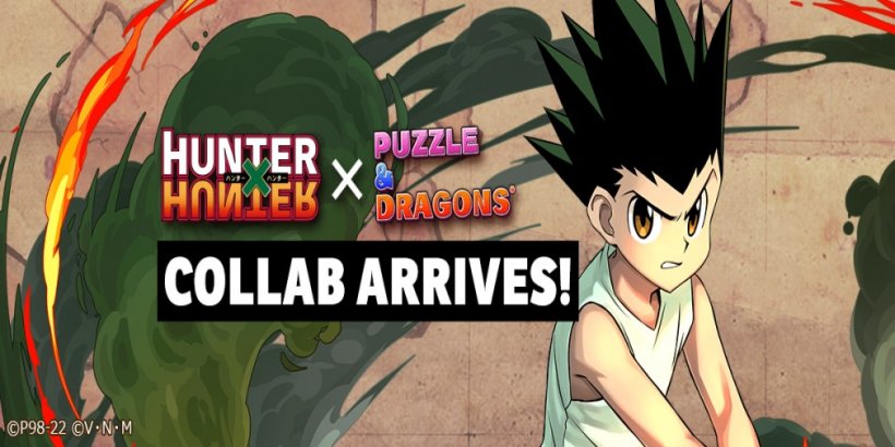 Puzzle & Dragons is collaborating with Hunter x Hunter as players channel their inner Nen