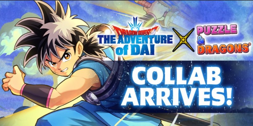 Puzzle & Dragons collaborates with the popular series Dragon Quest: The Adventure of Dai for a limited-time event