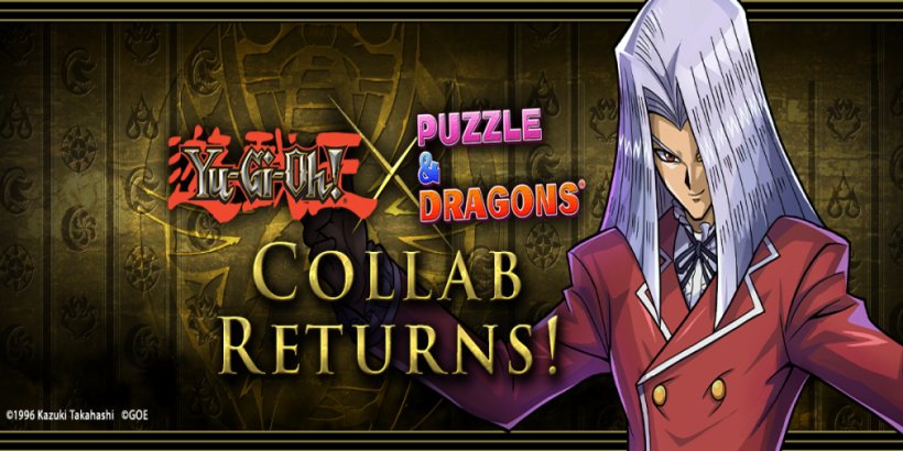 Puzzle & Dragons brings back the Yu-Gi-Oh! crossover until September 5th