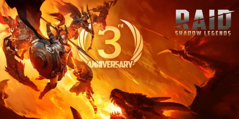 RAID: Shadow Legends celebrates 3rd anniversary with a new character, events, and more