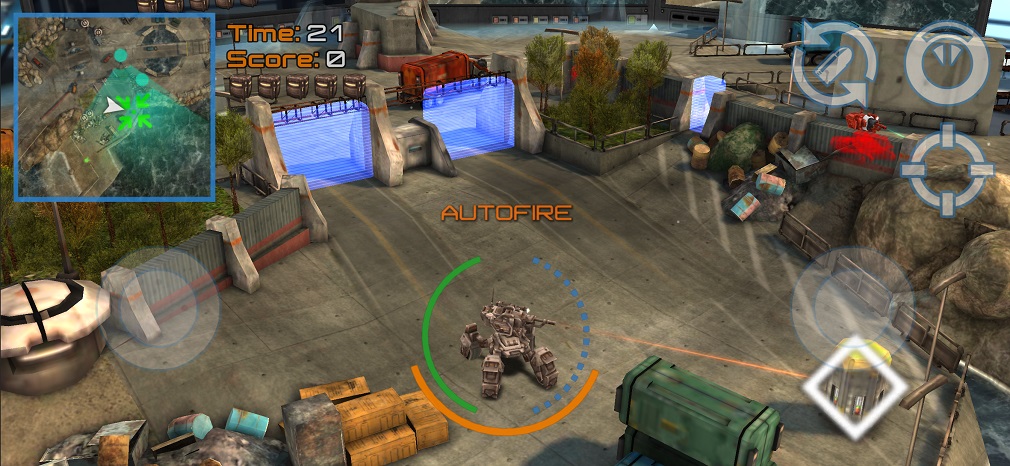 Reflex Unit 2 is an action game with fast-paced mech warfare that's available now for iOS and Android