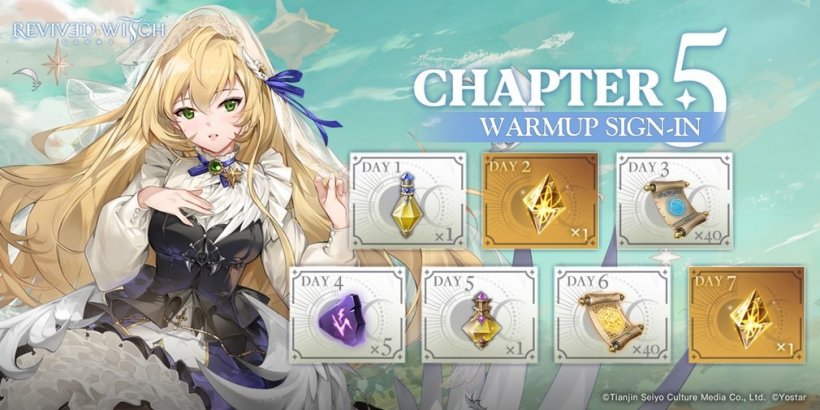 Revived Witch's story continues with Chapter 5: Cassiel featuring floating islands and 4 new dolls