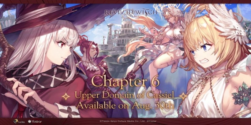 Revived Witch's story continues with Chapter 6: Upper Domains of Cassiel