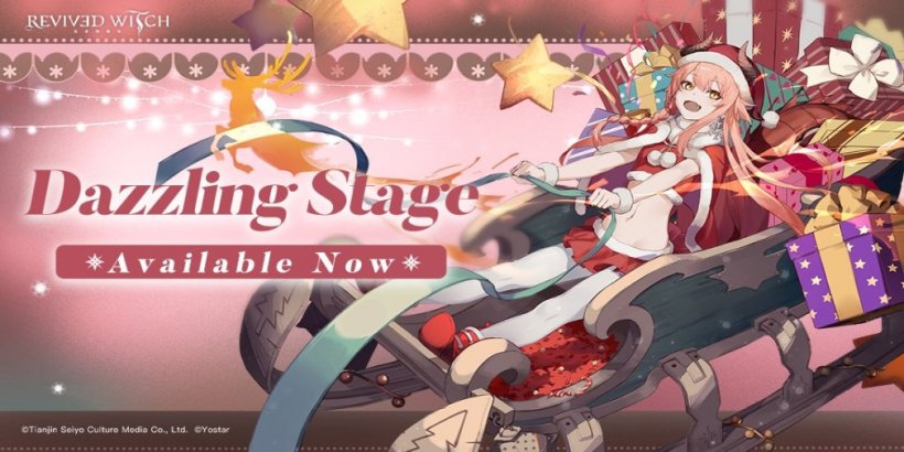 Revived Witch launches Christmas update with a rerun of Dazzling Stage and new dolls
