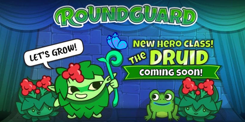 Roundguard adds new hero Sprig into the roguelite dungeon crawler with Druid Update on June 24