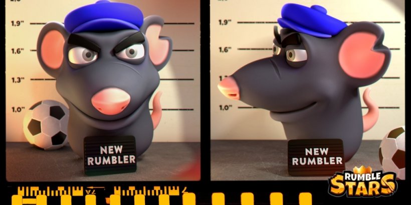 Rumble Stars' incoming update will introduce the Heavy Rat Rumbler to the popular soccer game