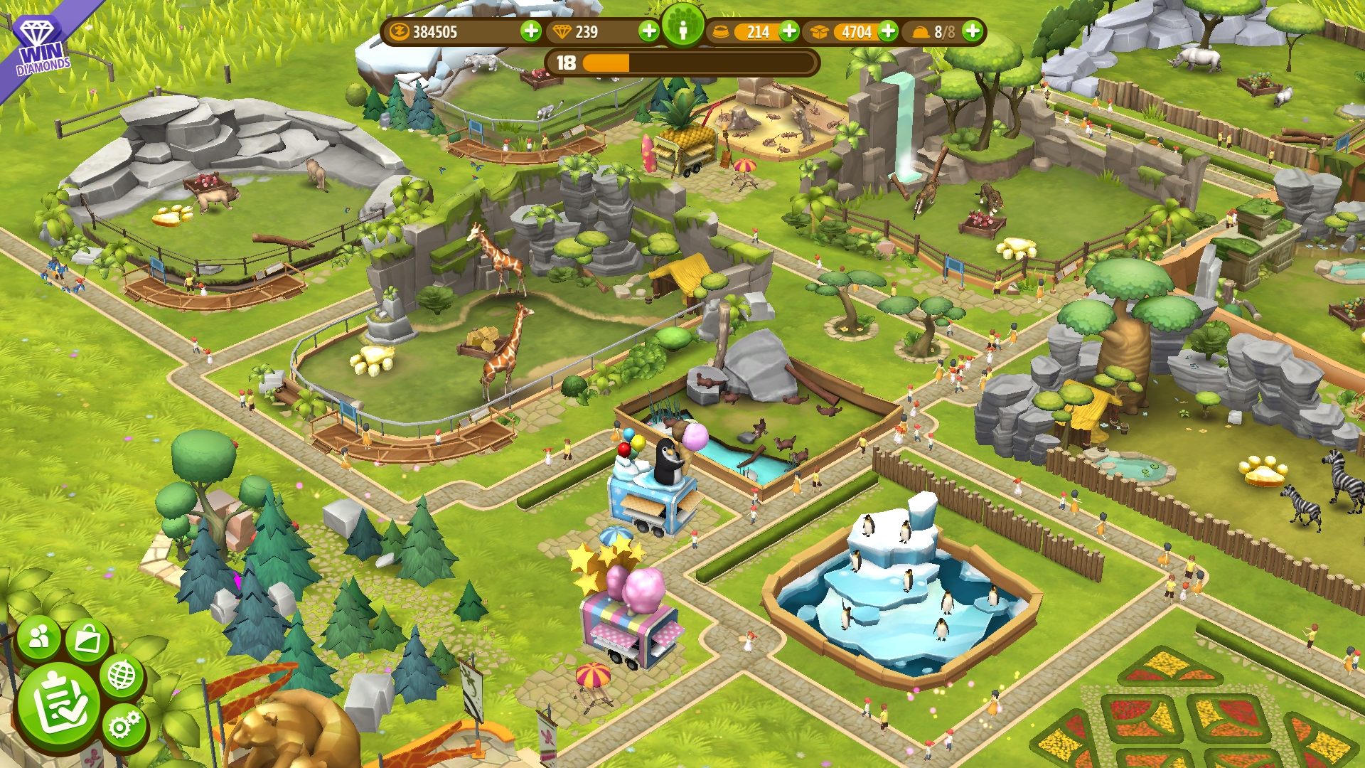Zoo Tycoon Friends lets you transfer progress from your PC to your Windows Phone, coming out this summer