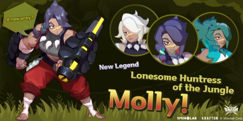 Smash Legends' June update: New Legend Molly, Team Touchdown mode, double credits, and more