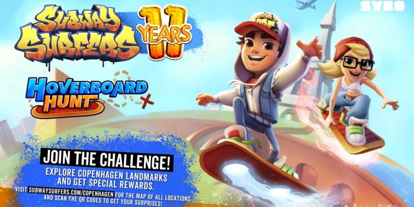 Subway Surfers takes the endless runner into the real world to celebrate its 11th anniversary