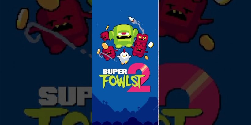 Crush demons as a killer chicken in Super Fowlst 2, now available for iOS and Android 