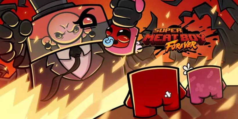 Super Meat Boy Forever, the auto-runner sequel to Super Meat Boy, is coming to mobile in 2022