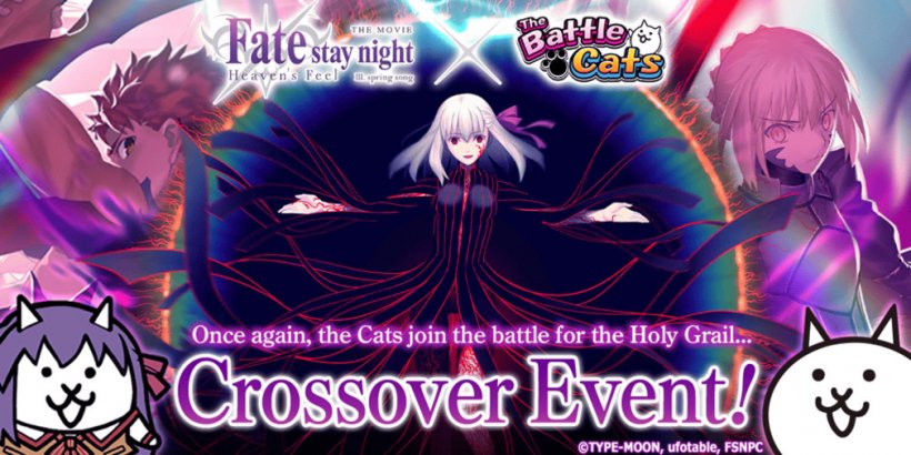 The Battle Cats teams up with the world famous anime series Fate/Stay Night for the latest collaboration