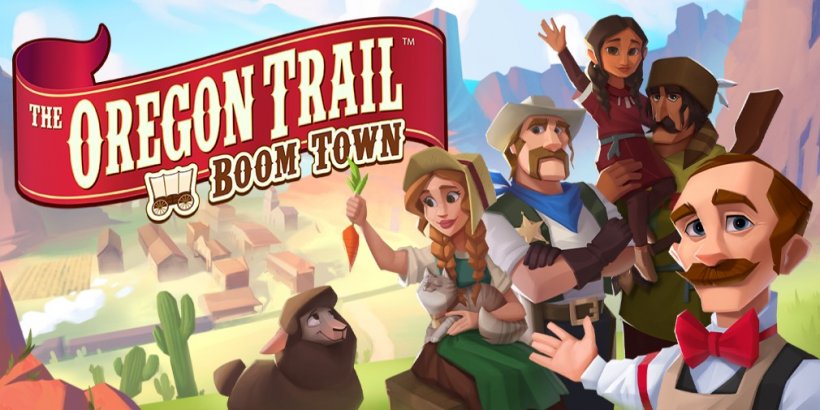 The Oregon Trail: Boom Town is the franchise's next town building sim now available on Android and iOS