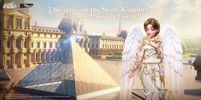 Time Princess takes players on a magical tour of the Louvre in its latest collaboration event