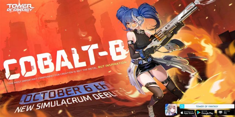 Tower of Fantasy adds new simulacrum character Cobalt-B in latest update