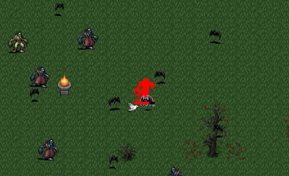 destroy torches for gold and more in Vampire Survivors