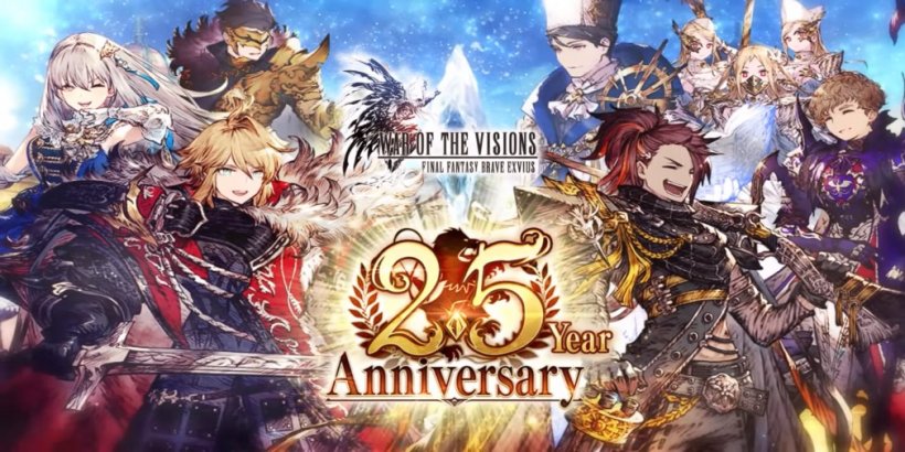 War of the Visions FInal Fantasy Brave Exvius is celebrating its 2.5 year anniversary with collabs with sister games